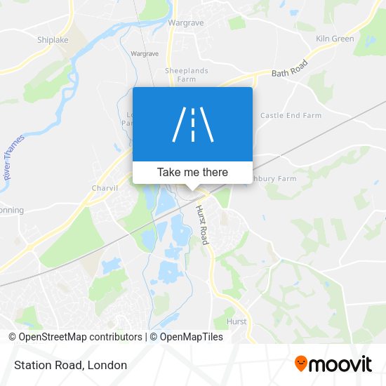 Station Road map