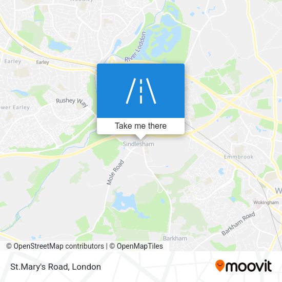 St.Mary's Road map