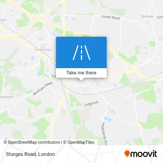 Sturges Road map