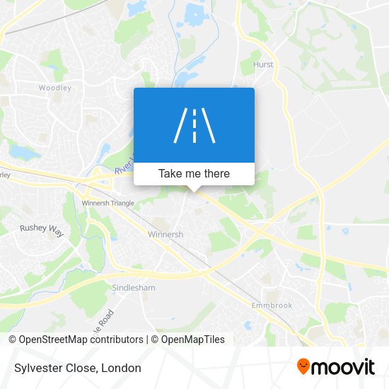 Sylvester Close map