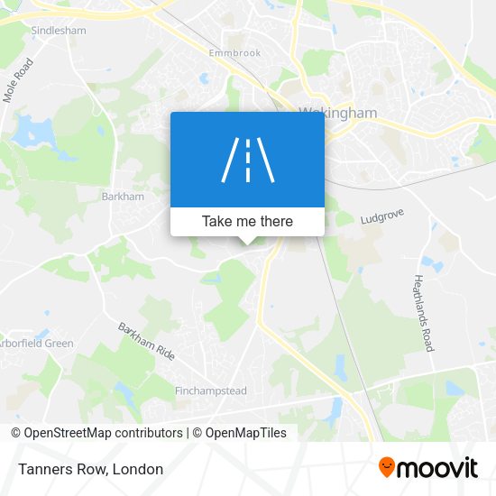Tanners Row map