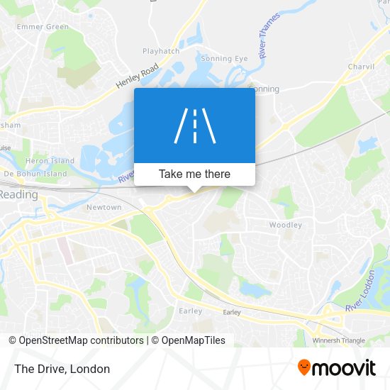 The Drive map