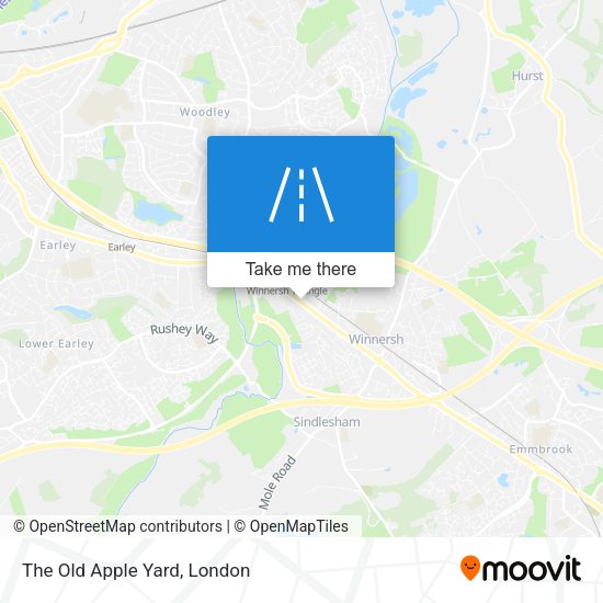 The Old Apple Yard map
