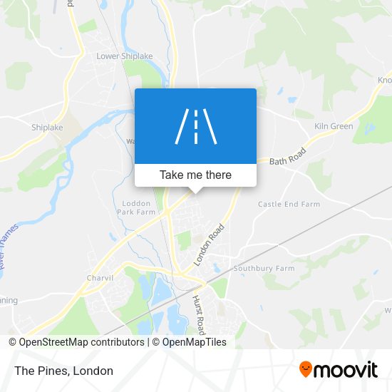 The Pines map