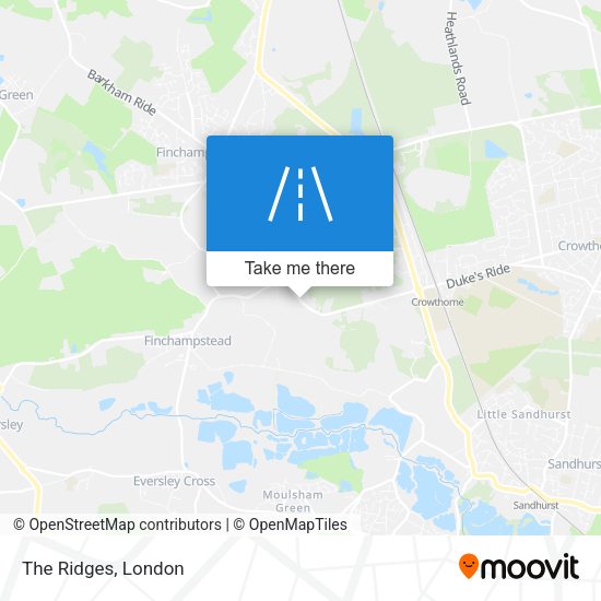 The Ridges map