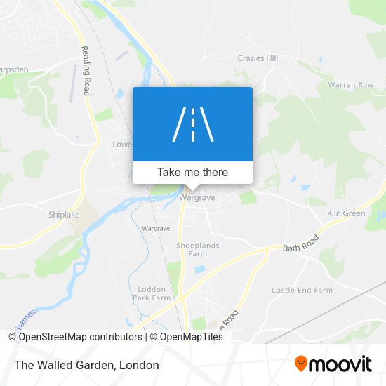 The Walled Garden map