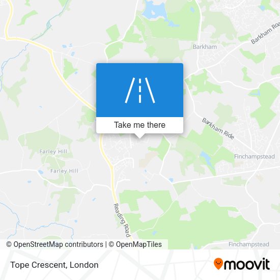 Tope Crescent map