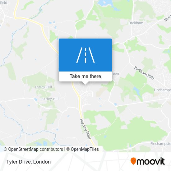 Tyler Drive map