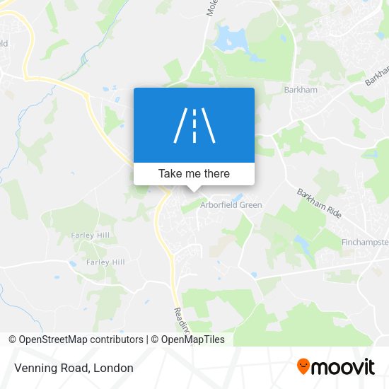 Venning Road map