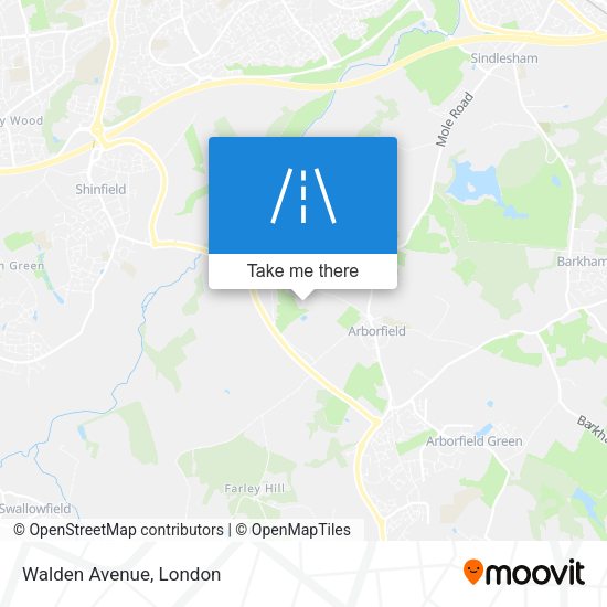 Walden Avenue map