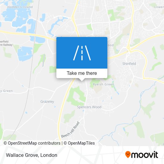 Wallace Grove map