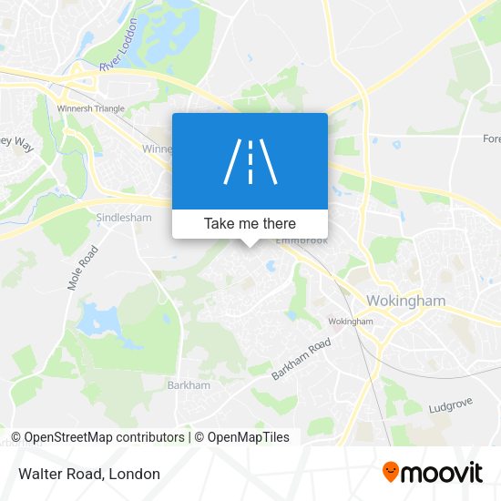 Walter Road map