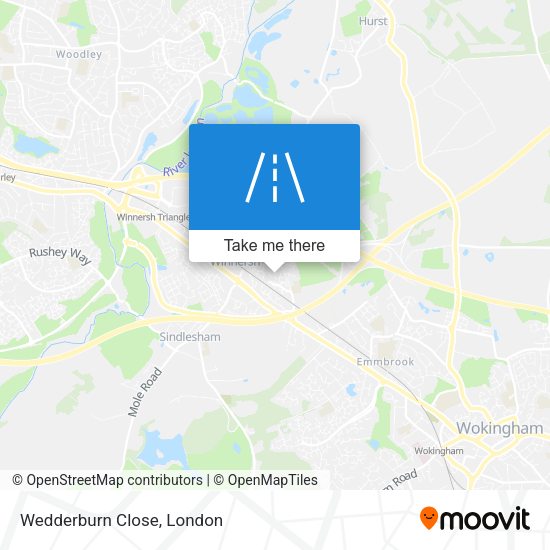 Wedderburn Close map