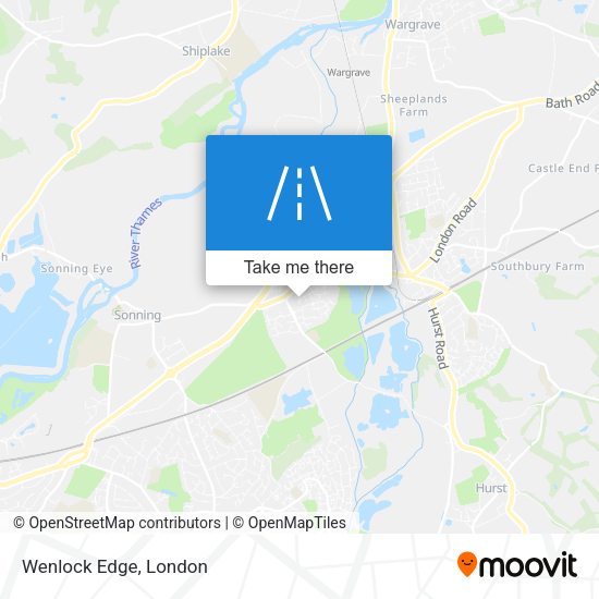 Wenlock Edge map