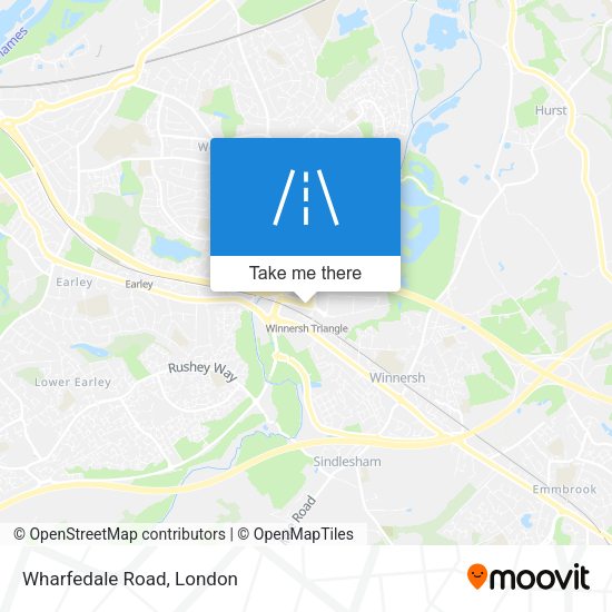 Wharfedale Road map