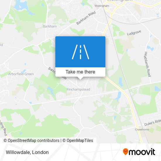 Willowdale map