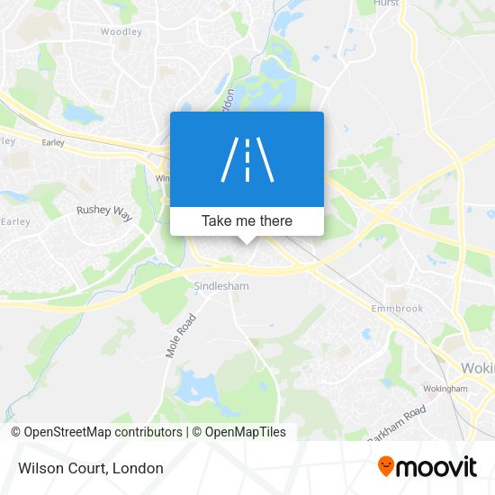Wilson Court map