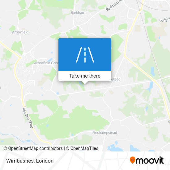 Wimbushes map
