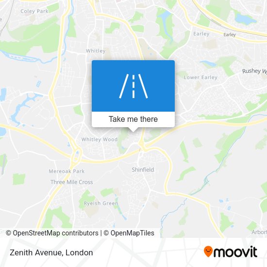 Zenith Avenue map