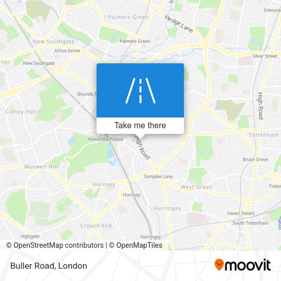 Buller Road map