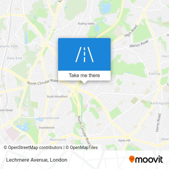 Lechmere Avenue map
