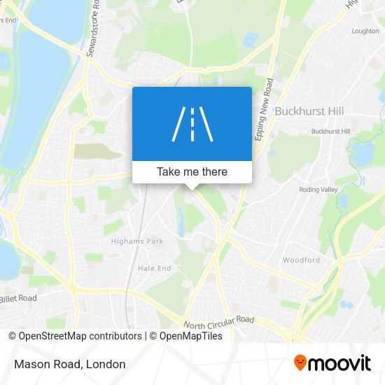 Mason Road map