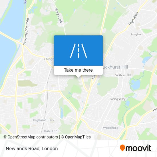 Newlands Road map