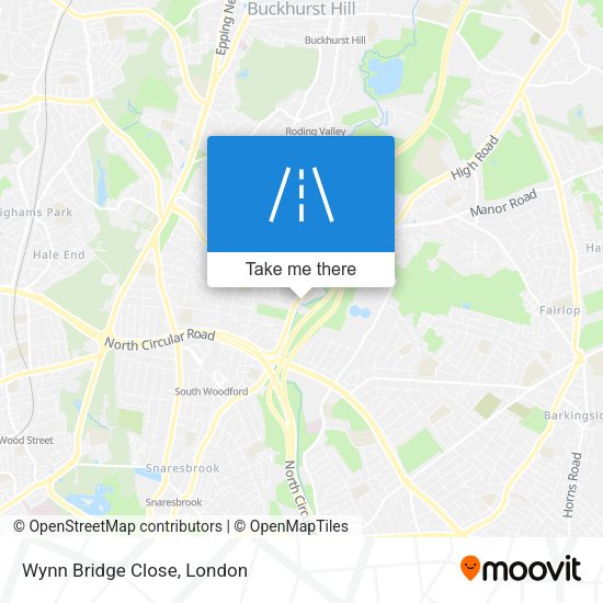 Wynn Bridge Close map