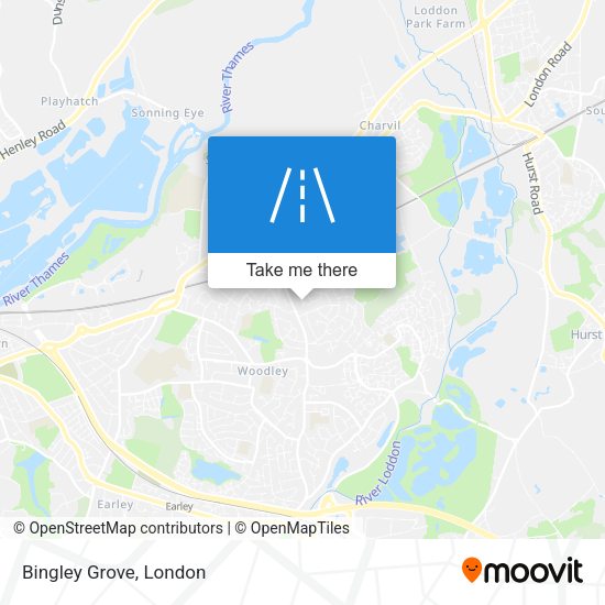 Bingley Grove map