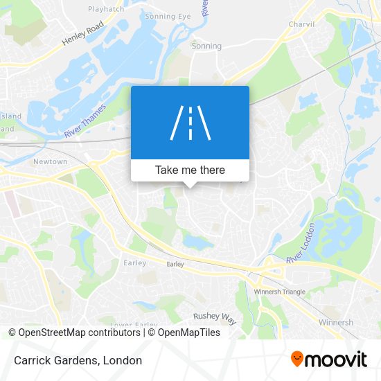 Carrick Gardens map