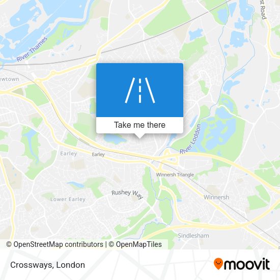 Crossways map