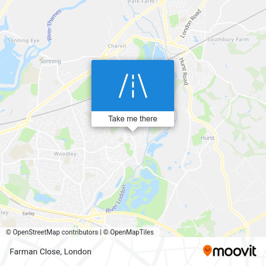 Farman Close map