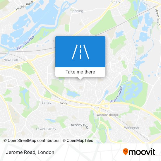 Jerome Road map