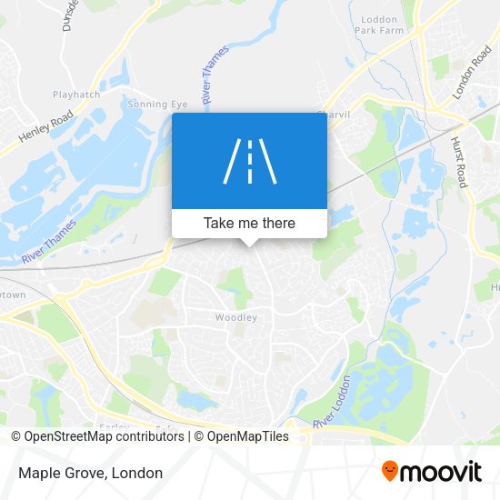 Maple Grove map