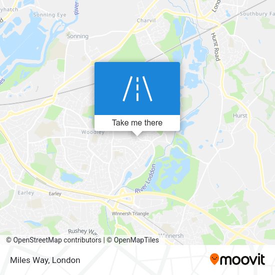 Miles Way map