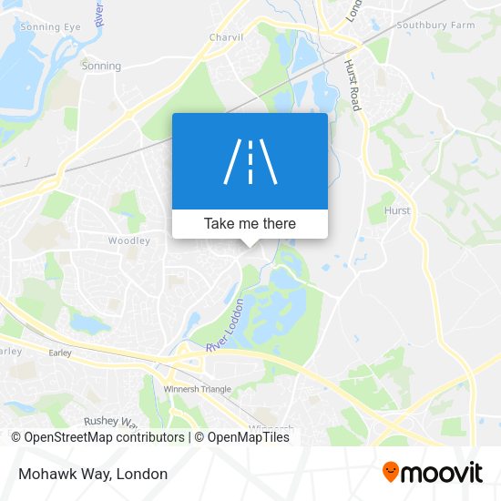 Mohawk Way map