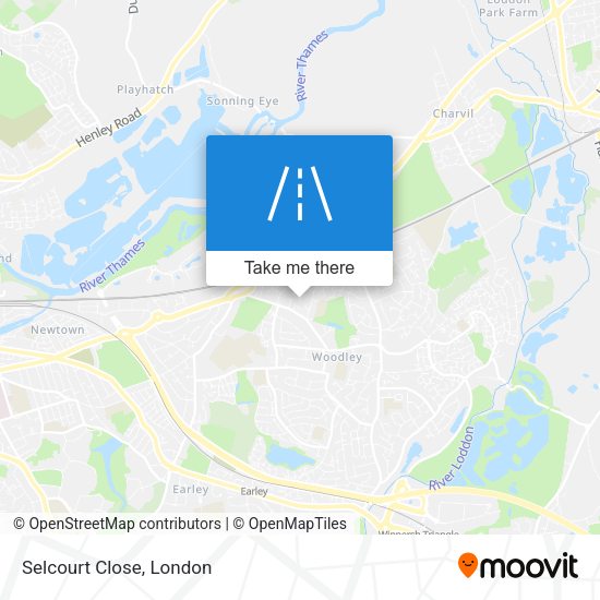 Selcourt Close map