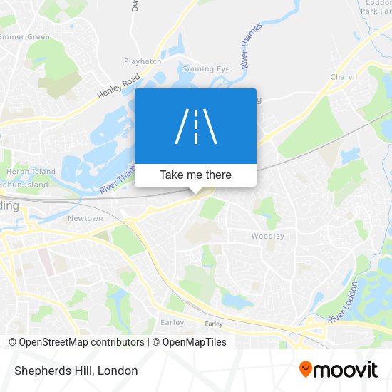 Shepherds Hill map