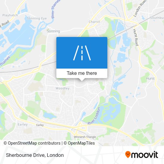 Sherbourne Drive map