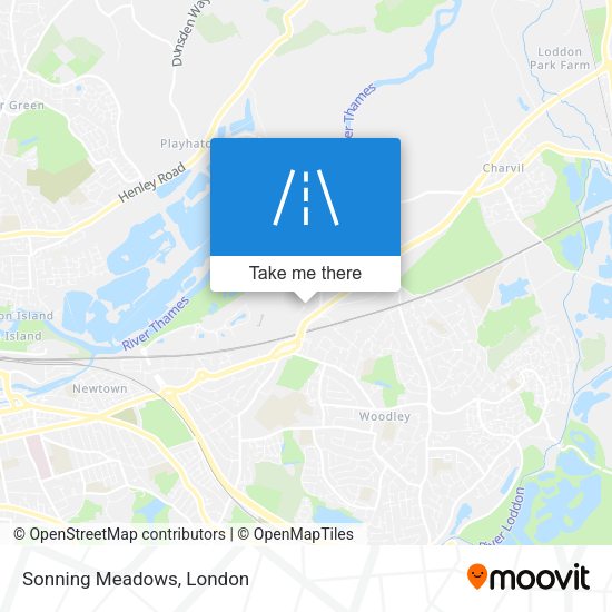 Sonning Meadows map