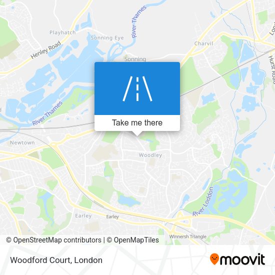 Woodford Court map