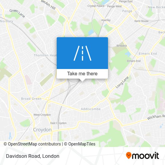 Davidson Road map