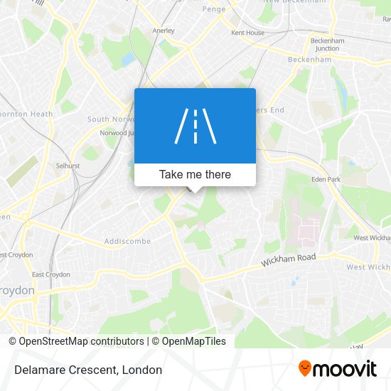 Delamare Crescent map