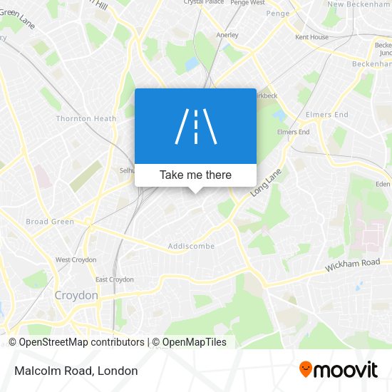 Malcolm Road map