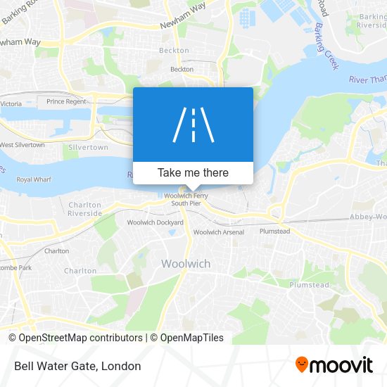 Bell Water Gate map