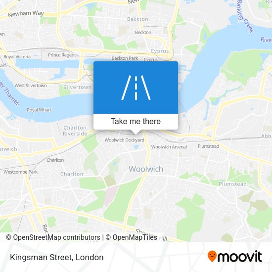 Kingsman Street map