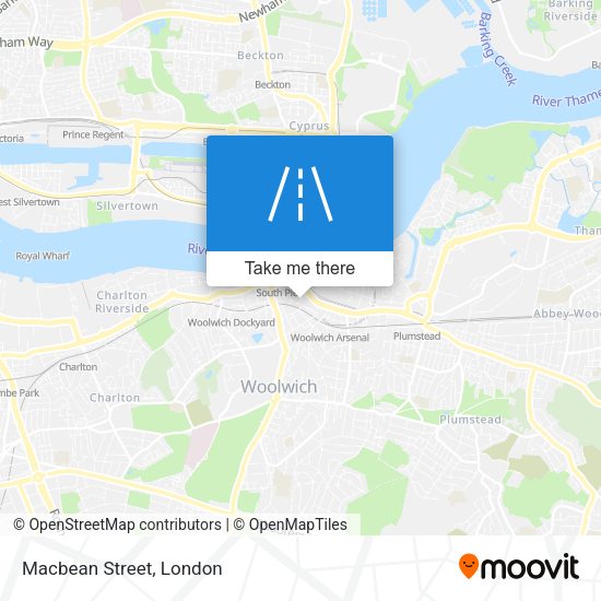 Macbean Street map