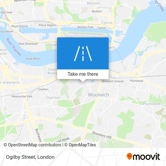 Ogilby Street map