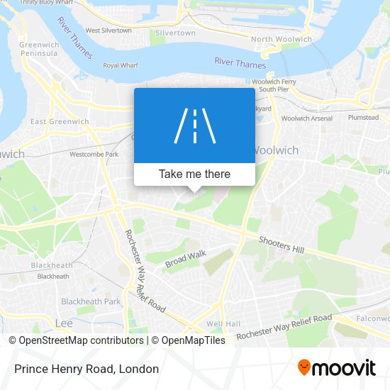 Prince Henry Road map