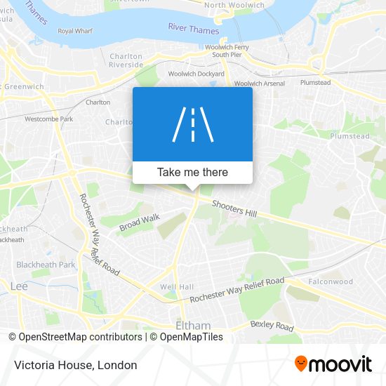 Victoria House map